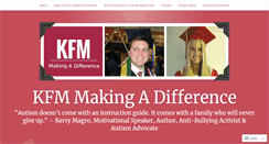 Desktop Screenshot of kfmmakingadifference.org