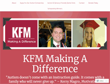 Tablet Screenshot of kfmmakingadifference.org